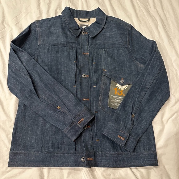 BNWT G Star Raw Mens Full Button Denim Jean Jacket Size XXL - Picture 13 of 13